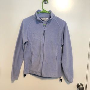 Lavender zip up Columbia